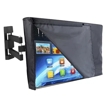 

Outdoor TV Cover WITH FRONT FLAP and Bottom Cover The BEST Weatherproof Dustproof Material Protect LCD Television Patio TV Cover