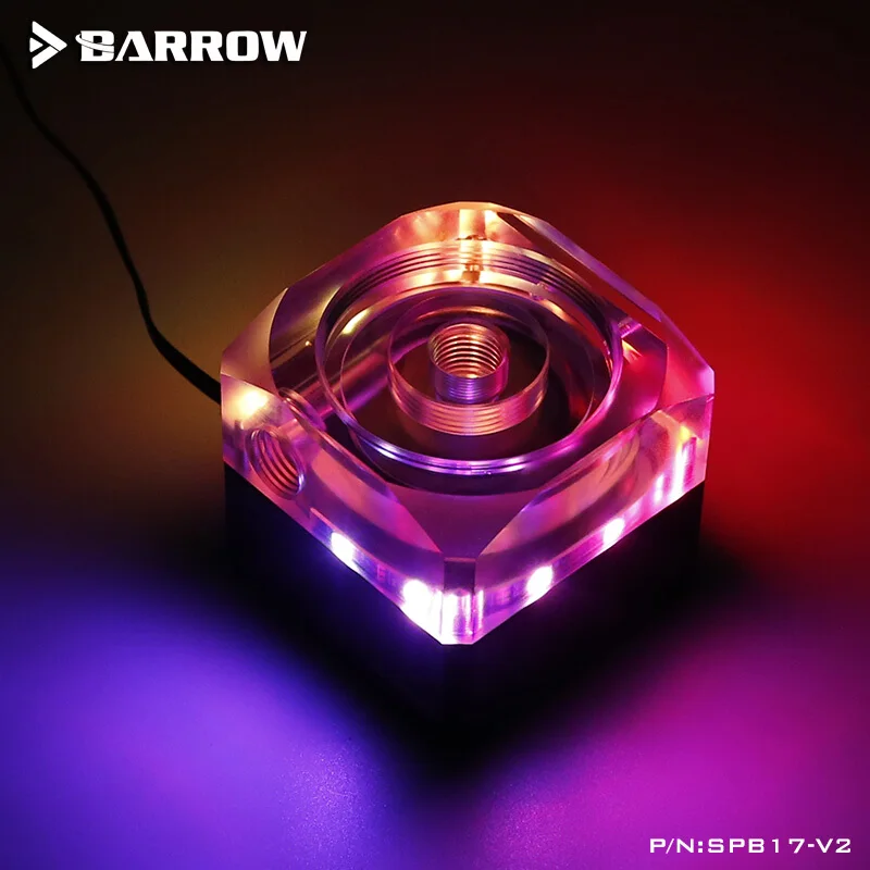 Barrow SPB17 V2 LRC2.0 RGB водяной охлаждающий насос для распределительной платы воды 17 Вт
