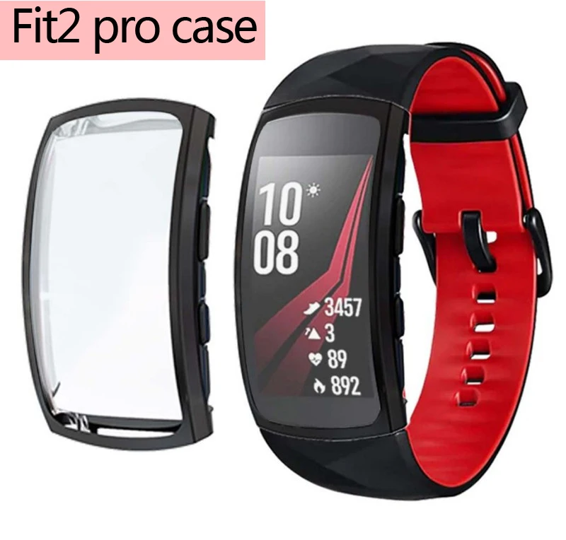 Чехлы с полным покрытием подходят для samsung gear fit2 pro Мягкий защитный чехол из ТПУ