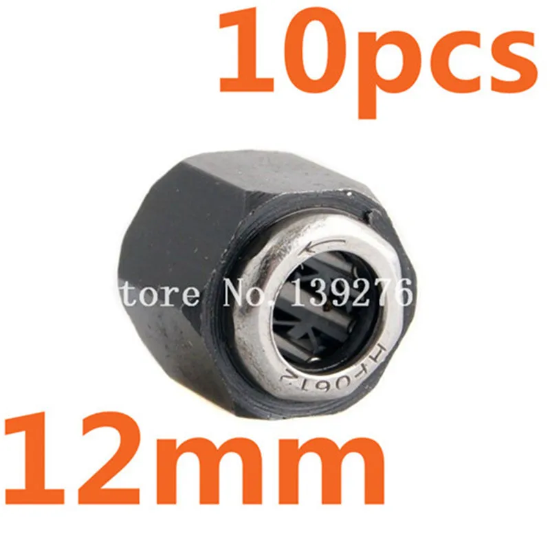 Оптом! 10 штук/партия шестигранная гайка 12мм HSP R025 для одностороннего подшипника