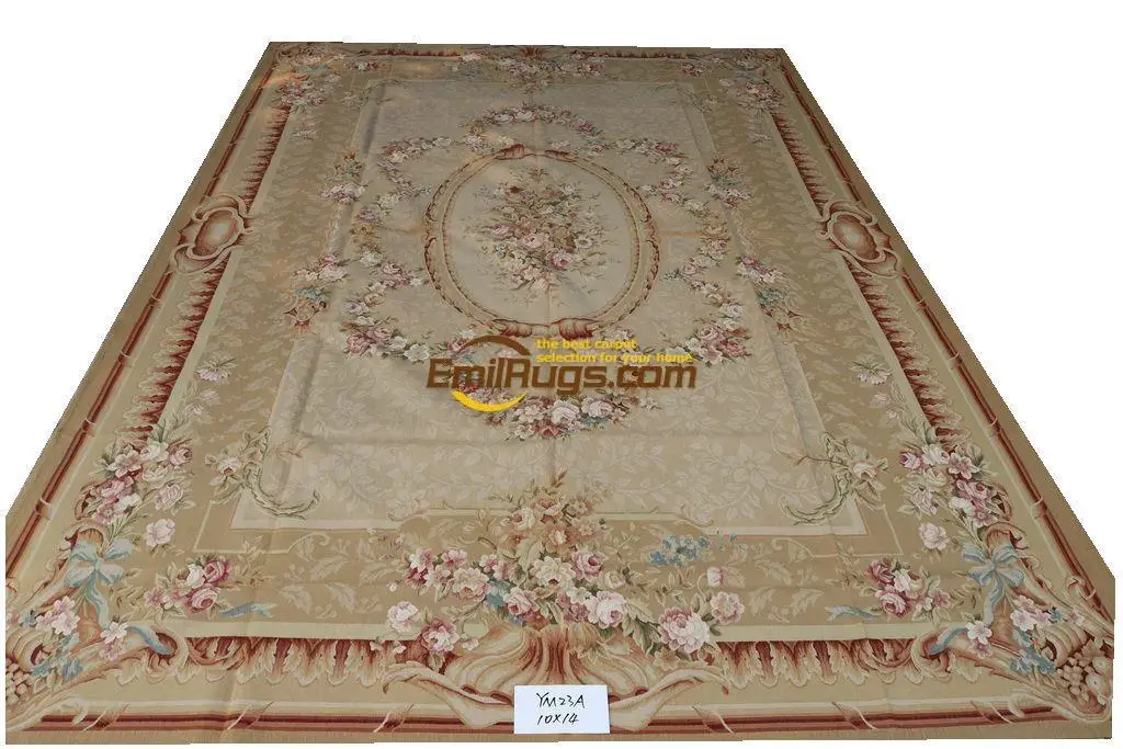 Ручной работы ковры Обюссон номер RU 305 см X 427 см(10X14) YM23Agc156aubyg6