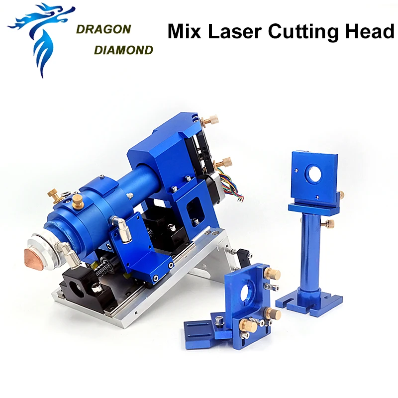 Metal Non metal Mixture Cutting laser head 500W Metal cut Head for CO2