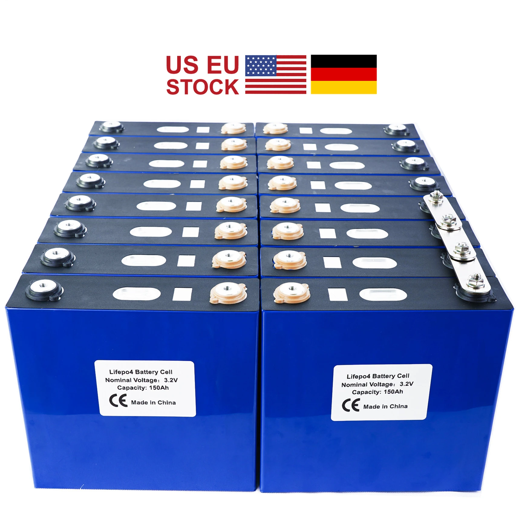 GRADE A 2021 NEW 16PCS 3.2V 120Ah 176Ah Lithium Iron Pho...