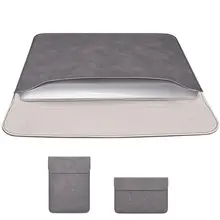 Чехол для ноутбука из искусственной кожи с магнитной пряжкой для Xiaomi Macbook Pro 13 Чехол Air 11 12 retina Новинка 15 чехол для сенсорной панели