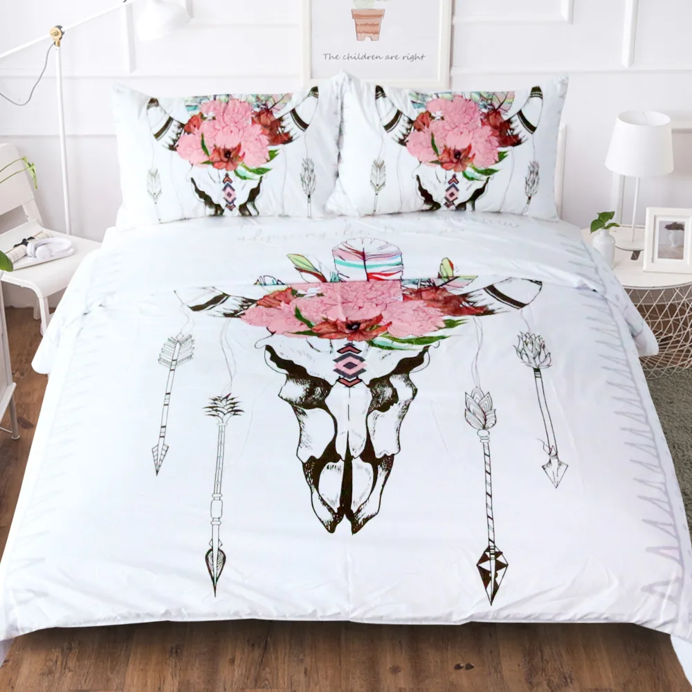 

BEST.WENSDe24 Quality Super soft Unicorn Bedding Cartoon Duvet Cover set 3D Dinosaur World bed set 2/3pcs Twin kids bedding set