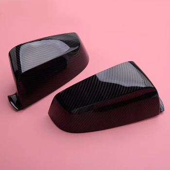 

1Pair Side Rearview Door Wing Mirror Cover Cap 51167187431 51167187432 Fit for BMW 5 Series E60 E61 E63 E64 LCI 2008 2009 2010