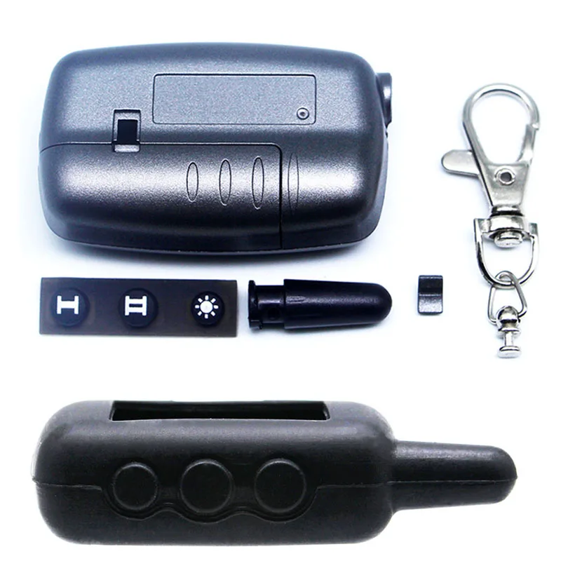 

A9 LCD display for Starline A9 two way car remote/FM transmitter+ A9 LCD keychain case remote control autostart alarm case