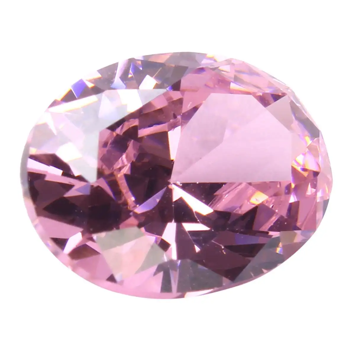 8x10 мм AAA бледно-розовый сапфир драгоценные камни овальной огранки 4.26ct VVS драгоценный камень для DIY ювелирных изделий Кольцо ожерелья ремесла