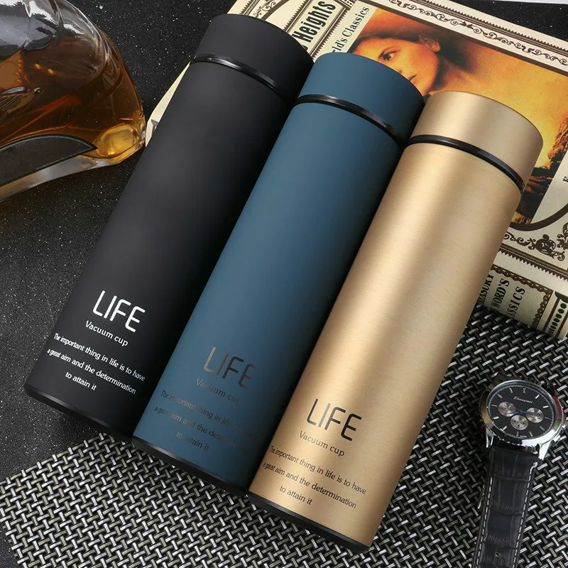

Thermos Tea Cups Vacuum Flask With Filter Stainless Steel 304 Thermal Cup Coffee Mug Water Bottle Office Business Home Thermo