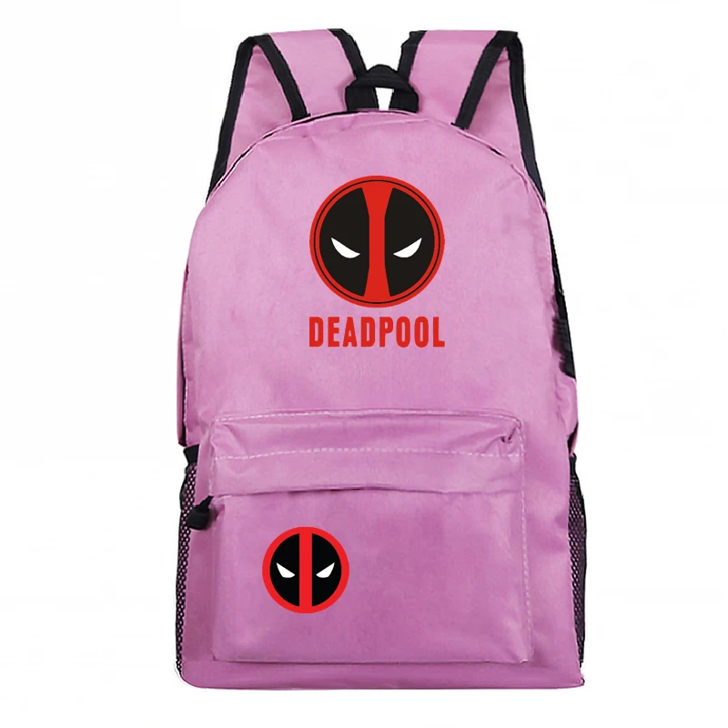 Marvel рюкзак Дэдпул ежедневный ноутбук сумка школьная сумка для подростков мальчиков девочек рюкзак для косплея Mochila Мужская и Женская дорожная сумка - Цвет: 1