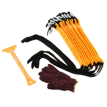 

Anti Slip Snow Chains Adjustable Anti-skid Emergency Snow Tire Chains