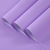 PVC Waterproof Self Adhesive Decorative Film Refurbished Bedroom Wallpaper Kid Room Decal Old Furniture Pure Color Wall Stickers 6