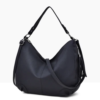 

New Creative Lady Shoulder Crossbody Bag Ladies Soft Leather Temperament Handbag Casual Wild Solid Cross Body Mummy Bag Tote Bag