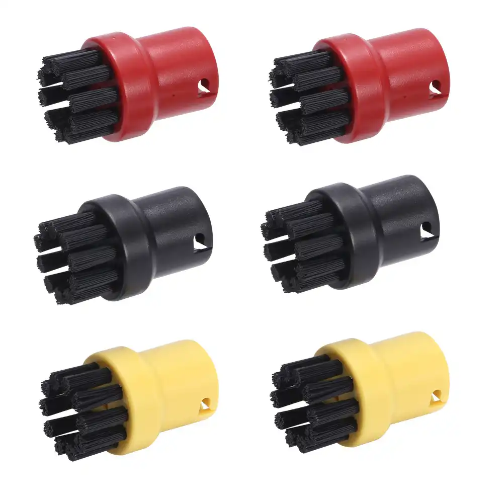 4 X Tool Brush Nozzle Brushes For KARCHER Steam Cleaner SC1 SC2 SC3 SC4 SC5