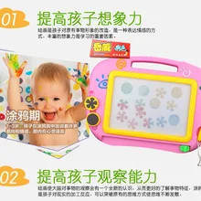 Большой размер, Детская развивающая игрушка для раннего возраста, цветная магнитная доска для рисования, детская доска для рисования, граффити, доска для рисования, вордпад, живопись