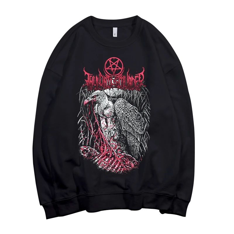 Толстовка с капюшоном Thy Art Is killing Pollover уличная флисовая толстовка изображением