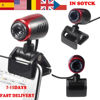 

Spain US Fast Ship HD 480P Mini Webcam Pro Stream Webcam With Laptops Desktops Webcam For Video Conference Online Teaching