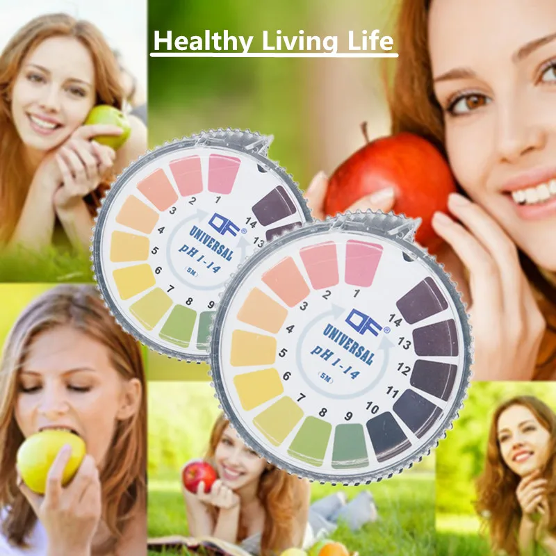 Ph Test Paper Universal Measure Range of 1-14 Ph Indicator Litmus Test Paper Strip Roll for Water Urine And Saliva 5