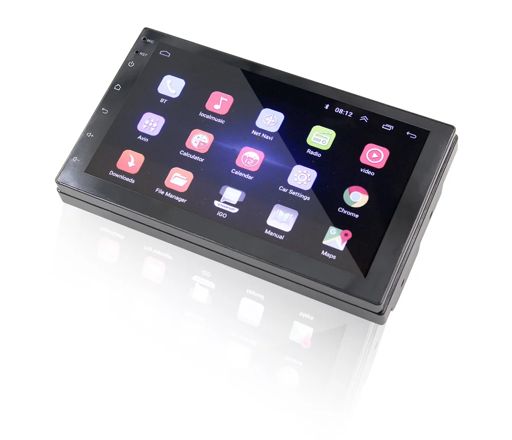 TOPSOURCE " автомобильный мультимедийный плеер Android gps навигация 2 DIN HD Авто радио WiFi USB FM 2 Din автомобильное аудио Радио Стерео Резервное копирование