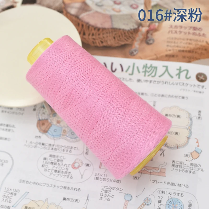 Liuqing нить 3000 ярдов высокоскоростная швейная нить полиэстер швейная нить тип ручная линия 402 вышивка - Цвет: 16 2270