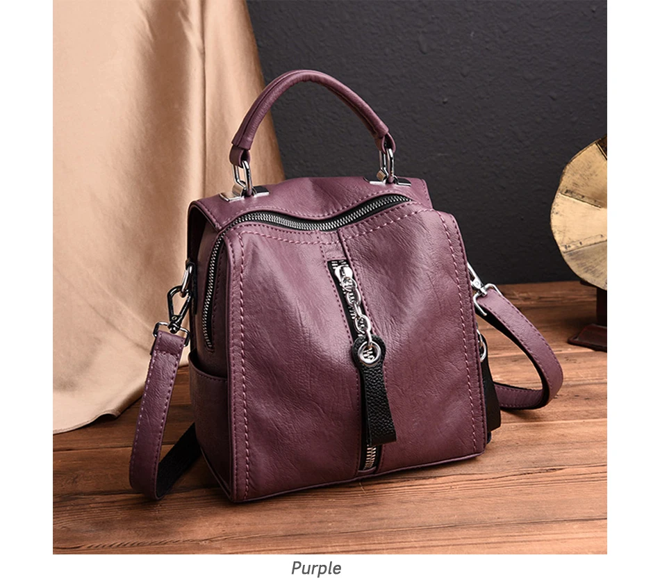 Многофункциональный женский рюкзак маленький Mochila Feminina школьные рюкзаки для девочек-подростков Сумки Sac A Dos