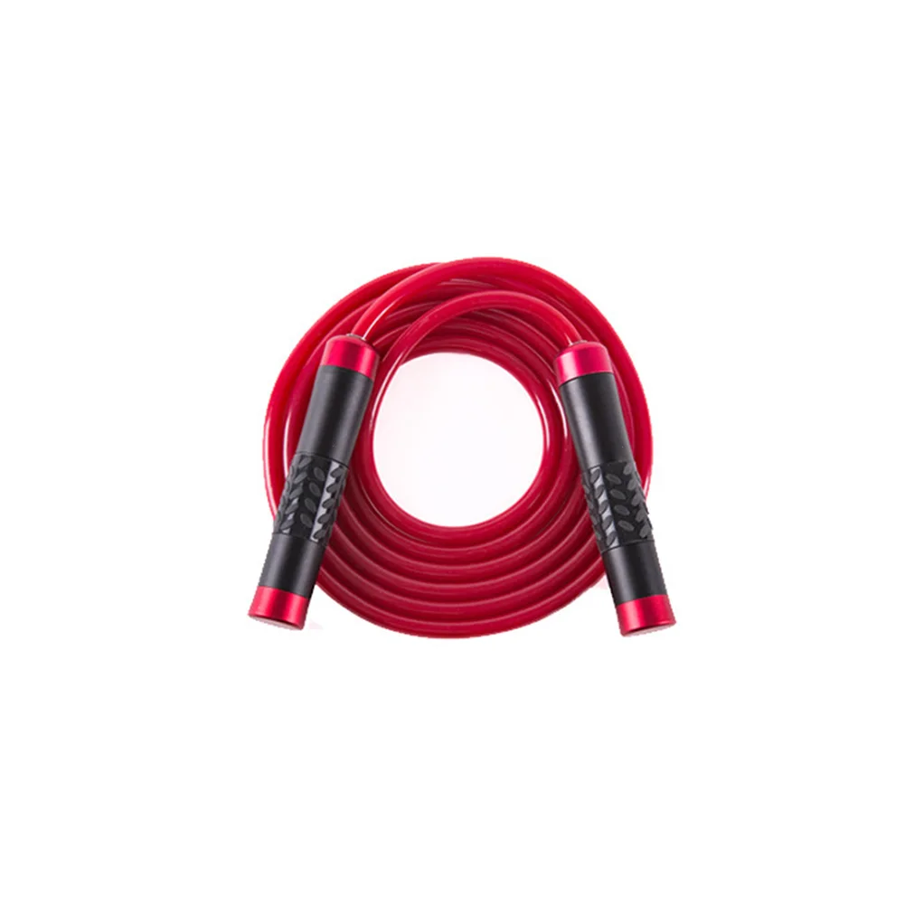 Red Rubber Rope Регулируемая тренировка аэробные упражнения тренажерный зал скакалка эластичная одежда стойкая фитнес несущая Нескользящая ручка - Цвет: Red Rubber Rope