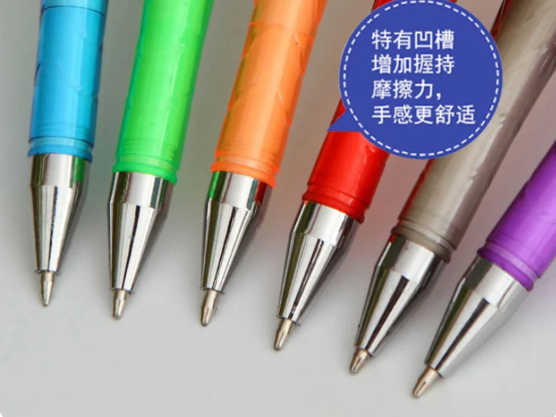 Ballpoint Pen Wholesale 100pcs Free Shipping Desk Pen Office Ball Pen Counter Table Top Can Stick Fxed Bar Pen With Rope BP081