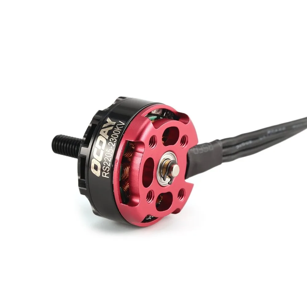 OCDAY RS2205 2205 2300KV 3-4S CW CCW бесщеточный двигатель для QAV250 Wizard X220 280 RC FPV Дрон самолет вертолет Мультикоптер