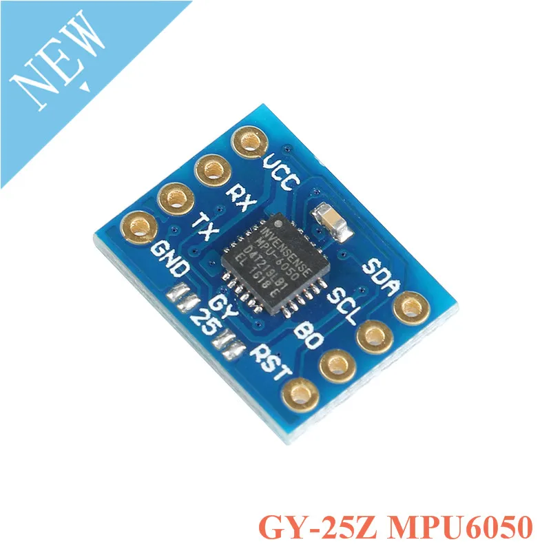 GY 25Z MPU6050 Модуль датчика GY25Z MPU 6050 IIC аналоговый гироскоп ускорение угол наклона