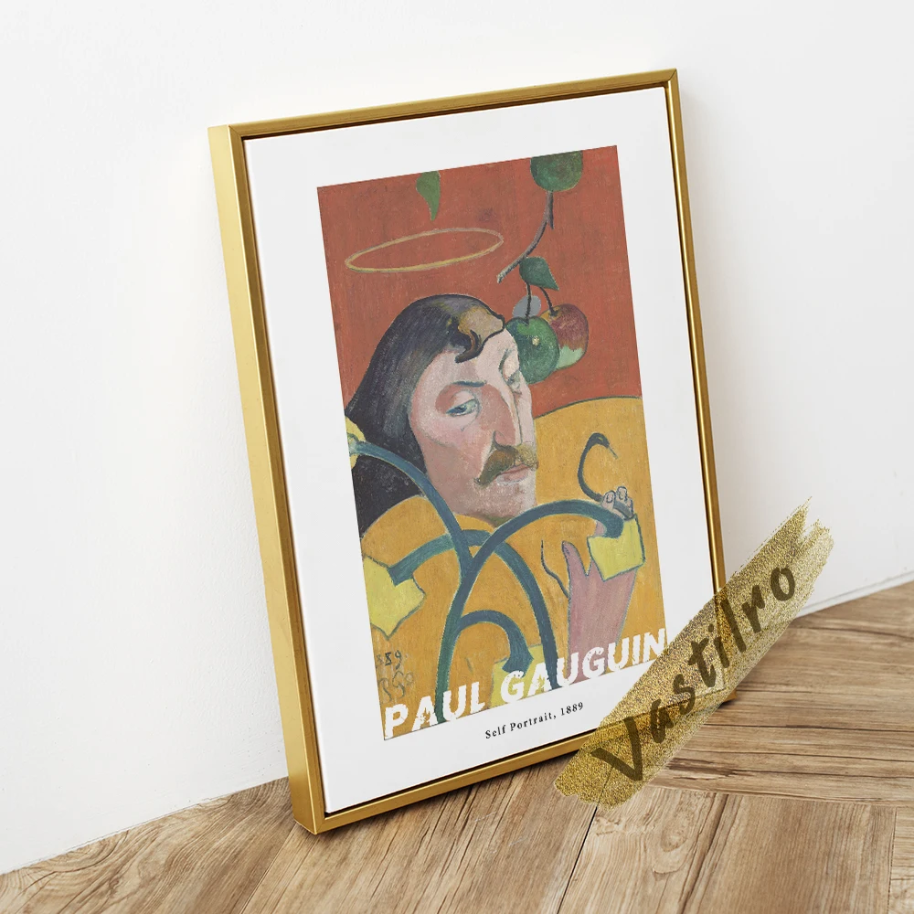 Gauguin Self Portrait With Halo