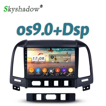 

Car DVD Player 4G + 6G ROM + 8Core Android 9.0 RDS Radio WIFI Bluetooth 5.0 GPS Google map For Hyundai Santa Fe 2006-2011 2012