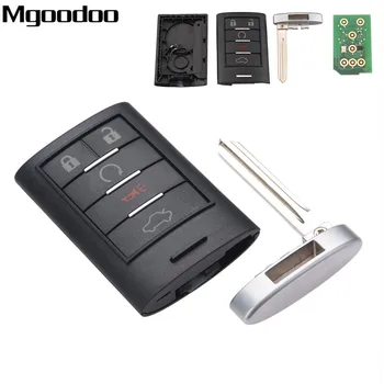 

Mgoodoo 5 Buttons Keyless Entry Smart Remote Car Key M3N5WY7777A For Cadillac CTS 2008-2014 STS 2008-2011 315MHZ PCF7952 Chip
