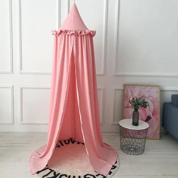 

4 Colors Fashion Child Baby Bed Canopy Netting Bedcover Mosquito Net Curtain Bedding Dome Tent