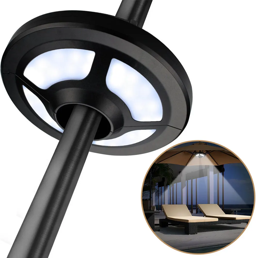 

New Patio Umbrella Light 2 Brightness Mode Cordless 36 Led Lights Battery Operated Umbrella Pole Light For Camping Tents Beloved