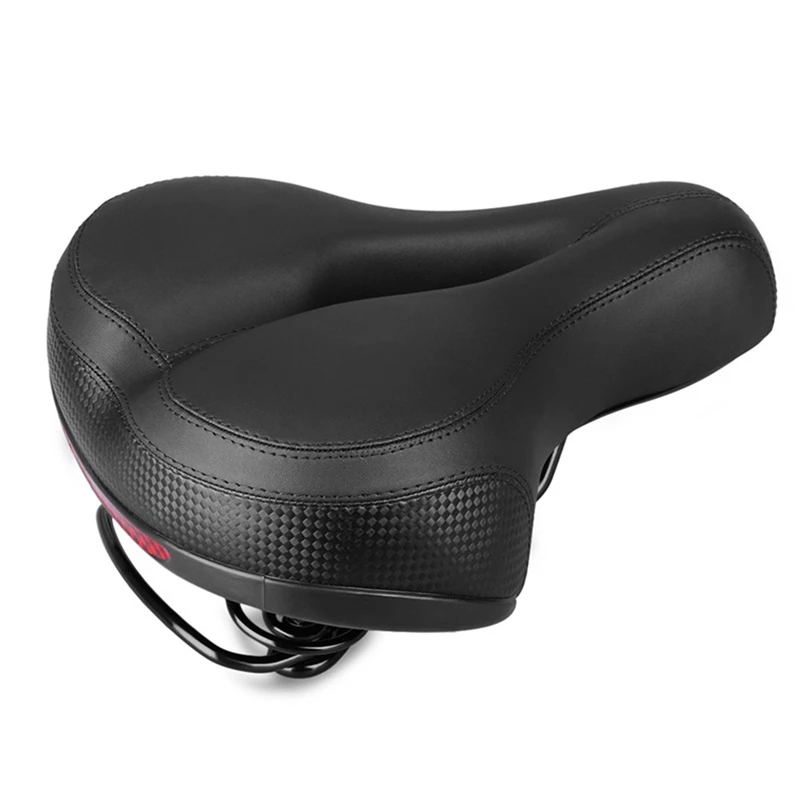 

Cycling Bicycle Saddle Wide Thicken Seat Cushion Soft Artificial Leathe Sponge MTB Road Bike Saddle Comfortable Breathable