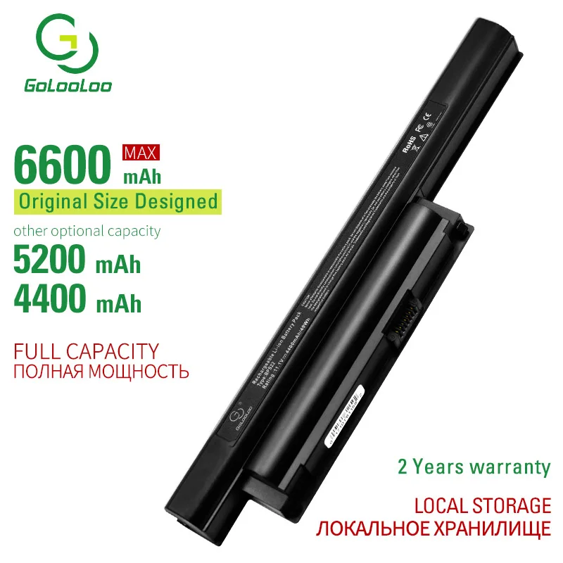  Golooloo 11.1V 6 cells laptop battery for Song VGP-BPS22 VGP-BPS22A VAIO PCG-61315L VAIO VPC-E1Z1E 