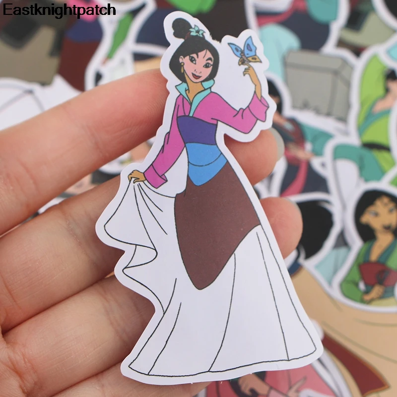 21 шт. классический стиль mulan Водонепроницаемая Съемная наклейка DIY Скрапбукинг альбом ноутбук скейтборд мотоцикл украшение дома E1074
