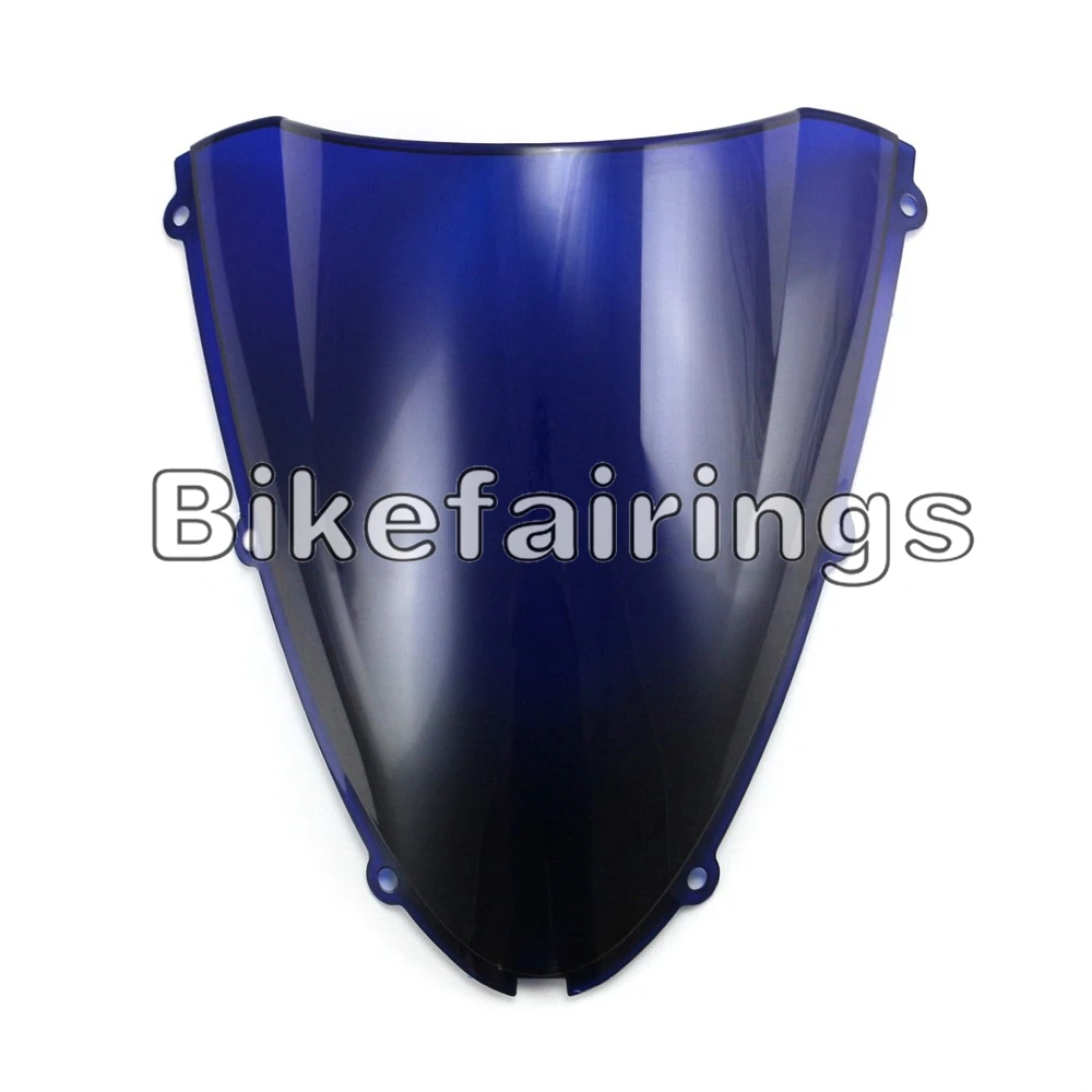 Для Kawasaki ZX6R 636 2005 2006 2007 2008 ZX10R ZX-10R пластиковое черное прозрачное синее ветровое