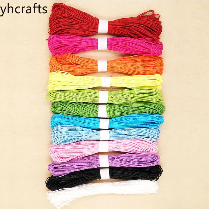 

36rolls/Lot 12 color Paper String 30meter 2mm Diameter DIY Hand-woven Kindergarten Art Material kids toys bead kit crafts