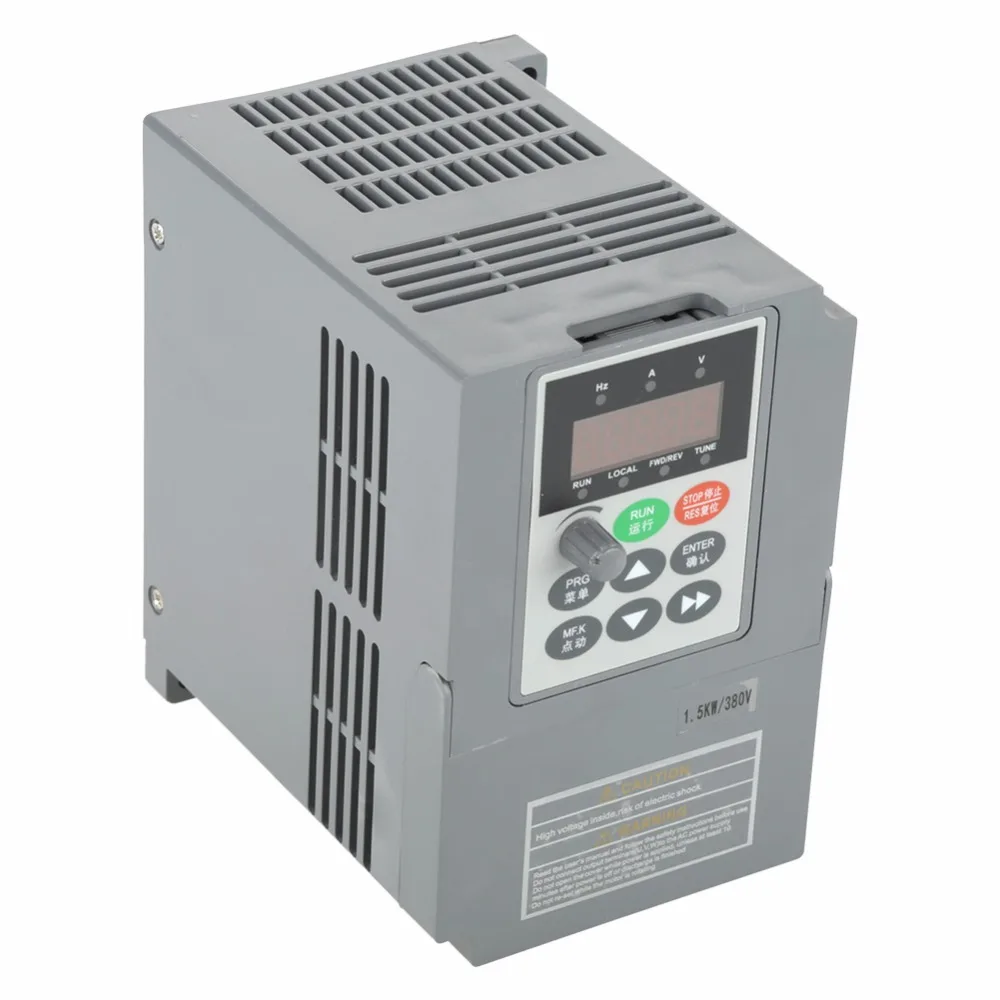 380V 1.5KW частотно-регулируемый привод преобразователя Универсальный Комплект из трех фазовый преобразователь частоты Драйв высокое качество