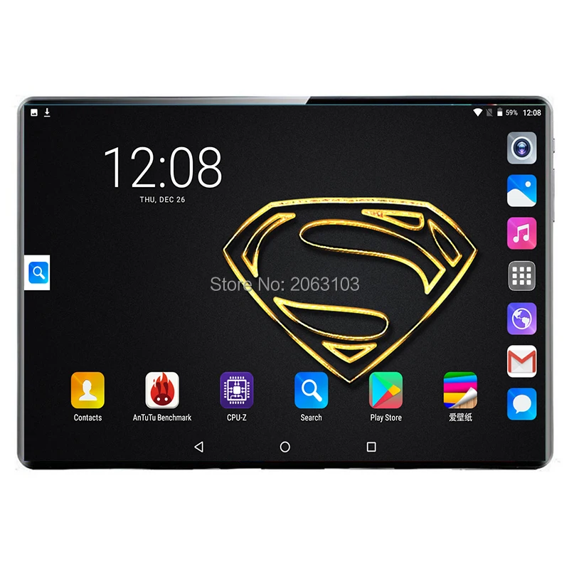 

Newest 10 inch Tablet PC MTK8752 Deca Core 8GB RAM 128GB ROM Android 9.0 3G 4G 2.5D Super glass screen Tablets 10.1
