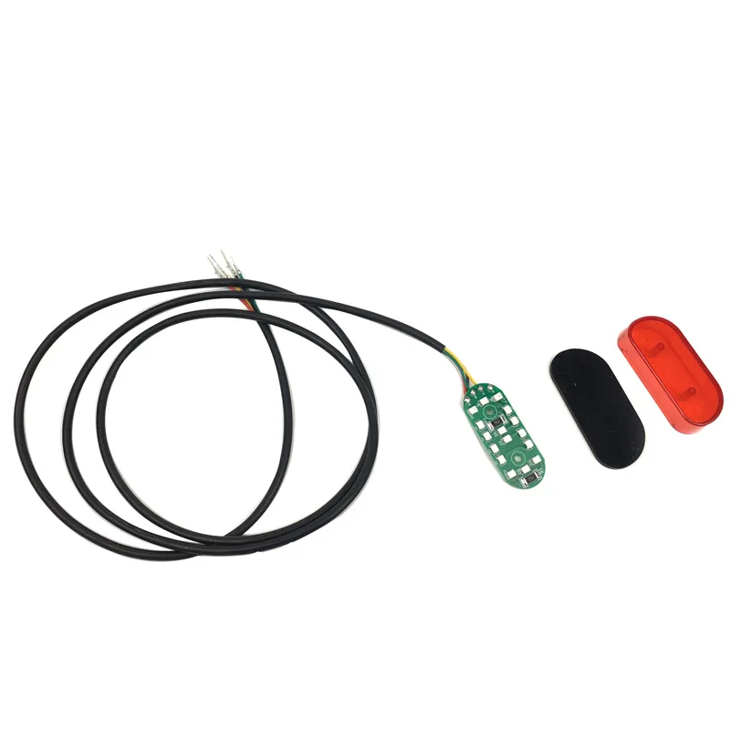 rear light only Металлическое заднее крыло для электрического скутера FLJ T113 металлическое крыло с задним тормозным светом - Цвет: rear light only