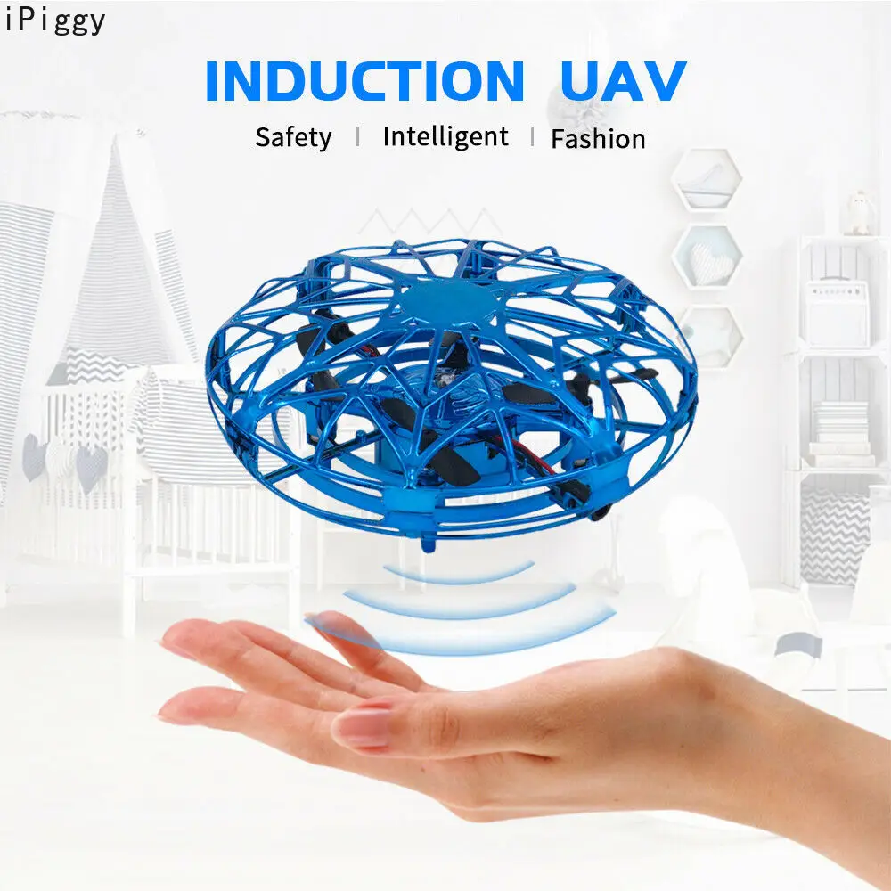 Mini Drone UFO Hand Operated RC Helicopter Quadrocopter Dron Infrared Induction Aircraft Flying Ball Toys For Kids Mini Drone UFO Hand Operated RC Helicopter Quadrocopter Dron Infrared Induction Aircraft Flying Ball Toys For Kids
