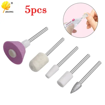 

Ceramic Nail Drill Bit Diamond Electric Manicure Cutter Machine Rotate Remove Head Accessories Nail Art Tools