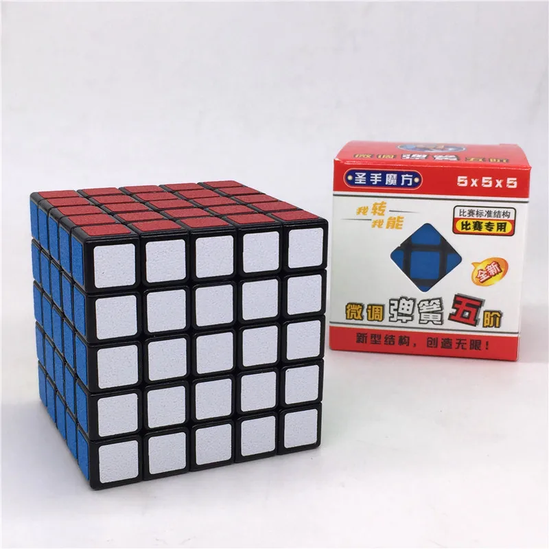 ShengShou 7089A 5x5x5 магический куб скоростной стикер профессиональные 5-слойные магические Кубики-пазлы Развивающие игрушки для детей SS502