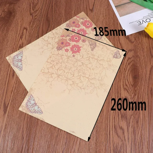 48PCS Writing Stationery Paper , Letter Writing Paper Letter Sets -  AliExpress