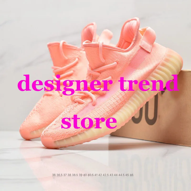 

Original 2019 Women Light 36~46 Chunky Sneakers Luxury Fashion Men Designer Fluorescent White Shoes Casual Flats Tenis 350V2