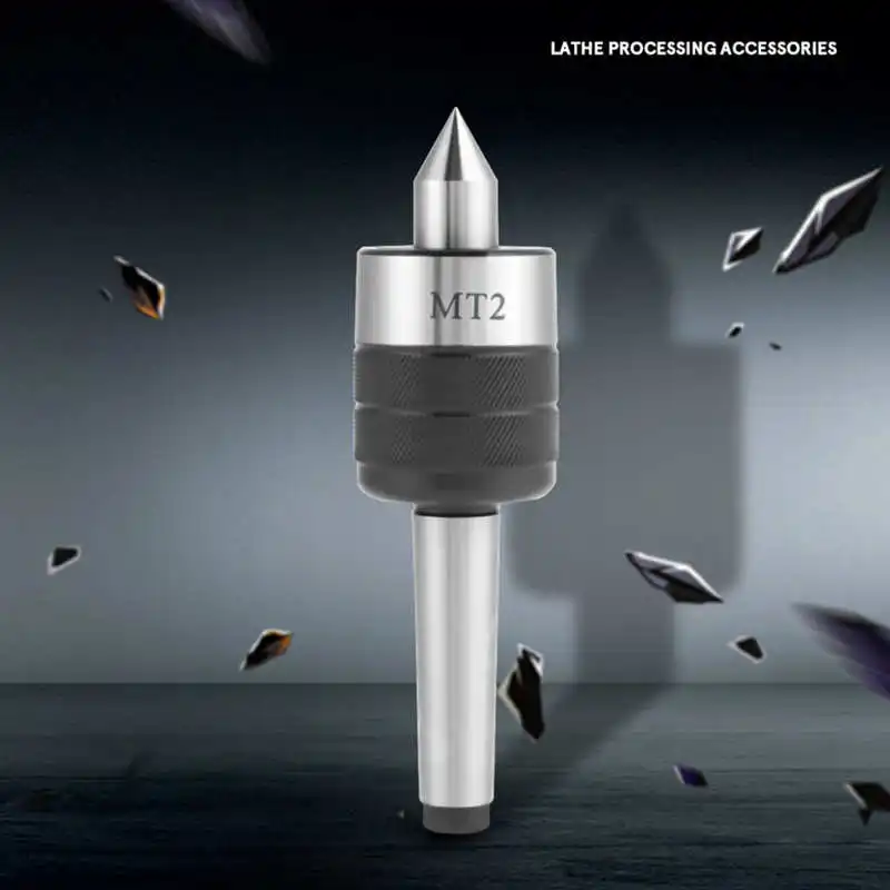 Mt2 Live Center 0.005 Accuracy Live Revolving Milling Center Taper