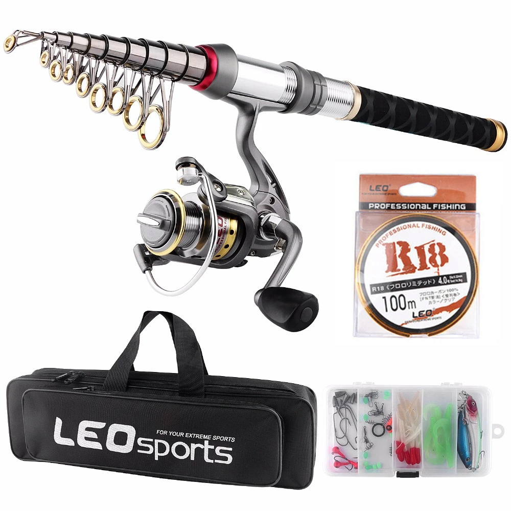 fishing pole set