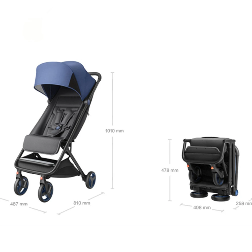 Складная детская коляска, легкая коляска на колесиках, четыре сезона, популярная коляска для мамы, переносная коляска на самолете и машине
